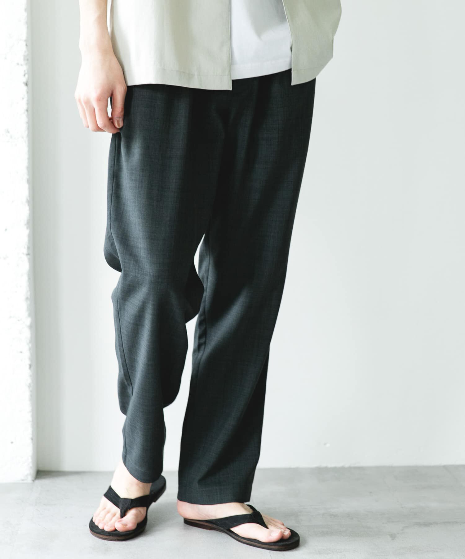URBAN RESEARCH DOORS「リネンライクイージートラウザー」|その他|