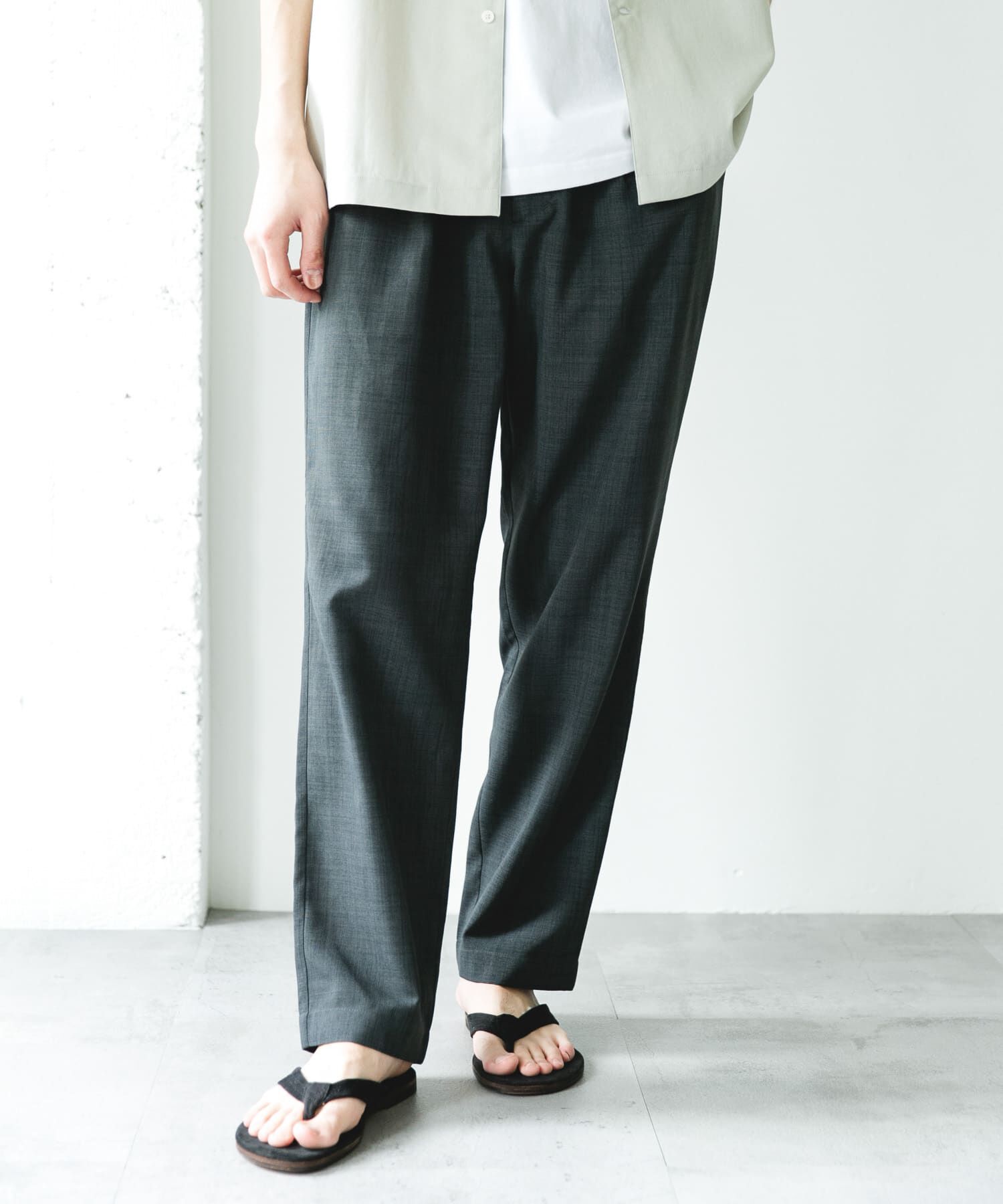URBAN RESEARCH DOORS「リネンライクイージートラウザー」|その他|