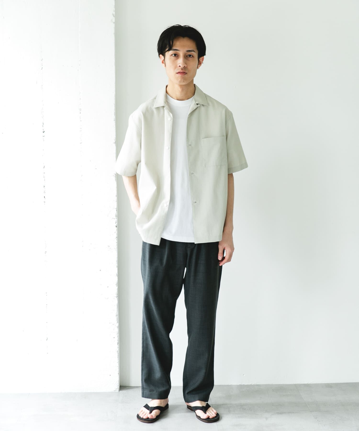 URBAN RESEARCH DOORS「リネンライクイージートラウザー」|その他|
