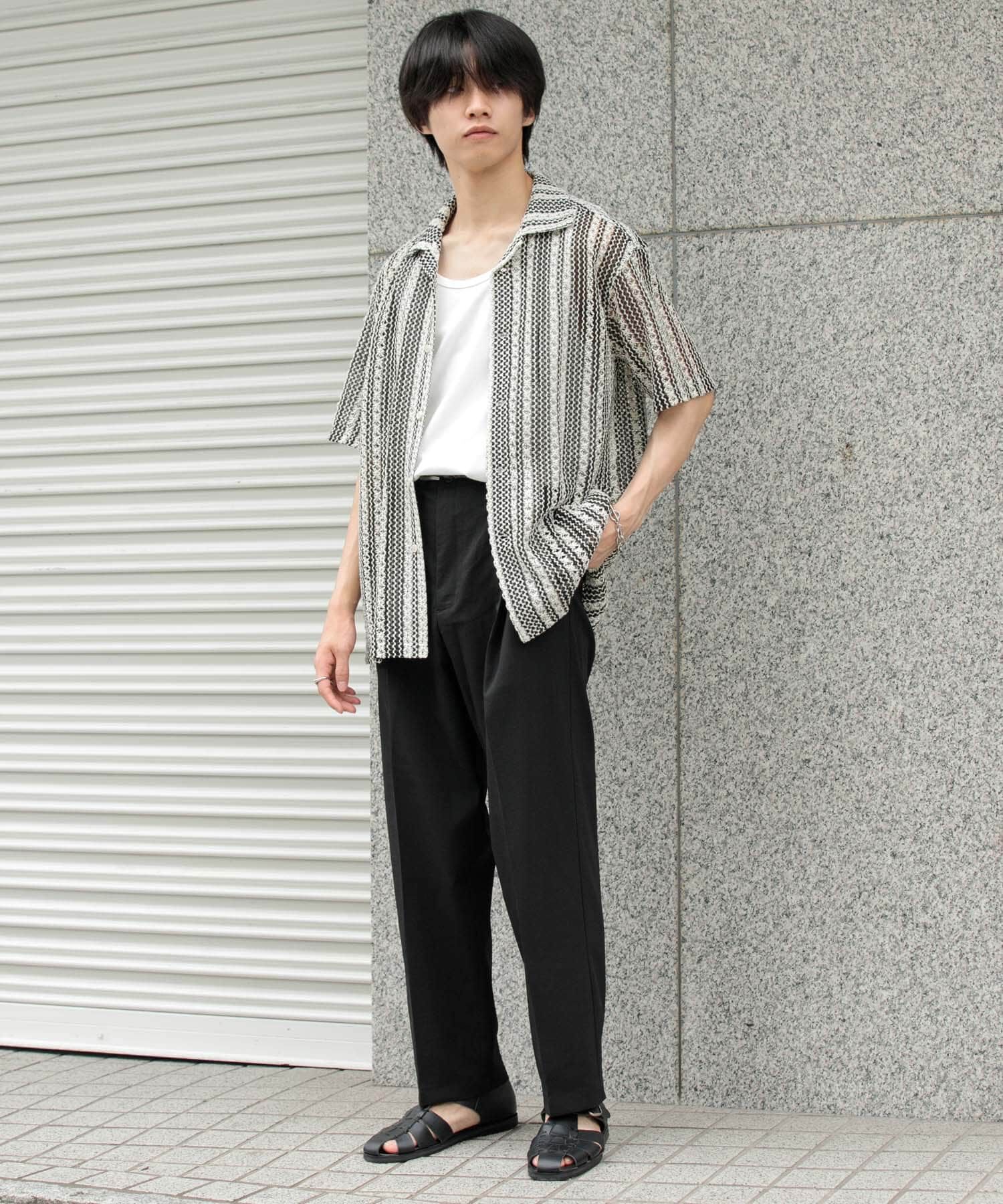SENSE OF PLACE by URBAN RESEARCH「『セットアップ対応』 『UR TECH DRYLUXE』リネンライクテーパードパンツ」|その他|