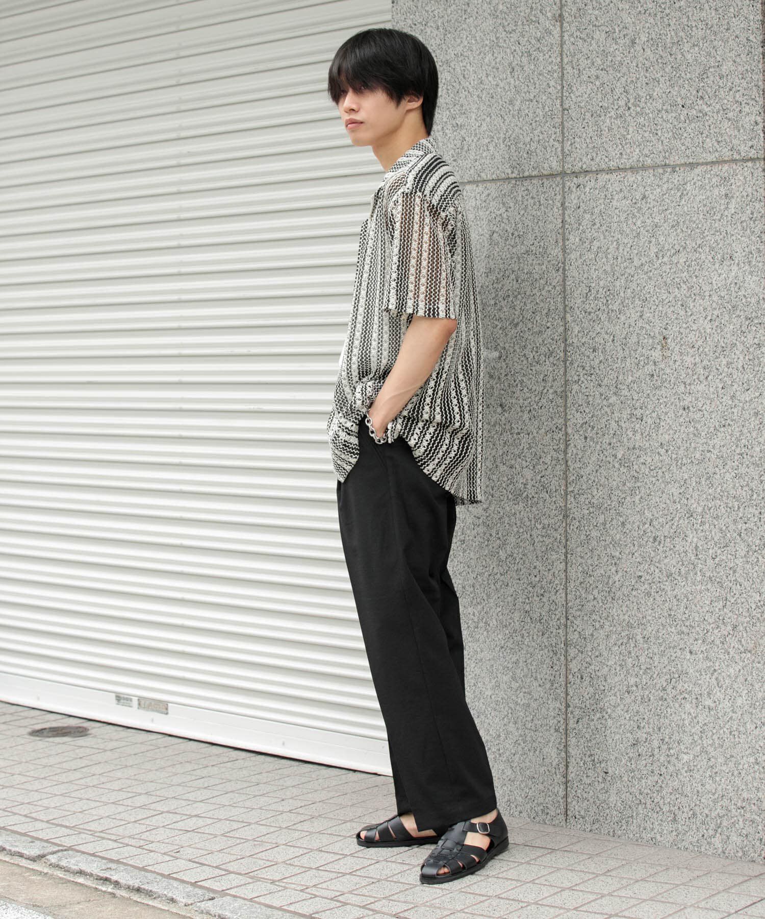 SENSE OF PLACE by URBAN RESEARCH「『セットアップ対応』 『UR TECH DRYLUXE』リネンライクテーパードパンツ」|その他|