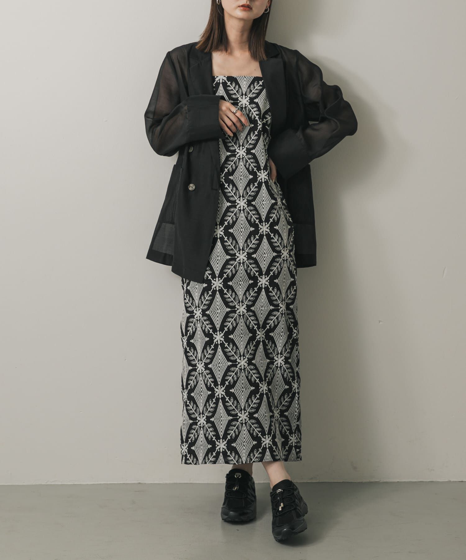 SENSE OF PLACE by URBAN RESEARCH「インドシシュウキャミワンピース」|ワンピース|