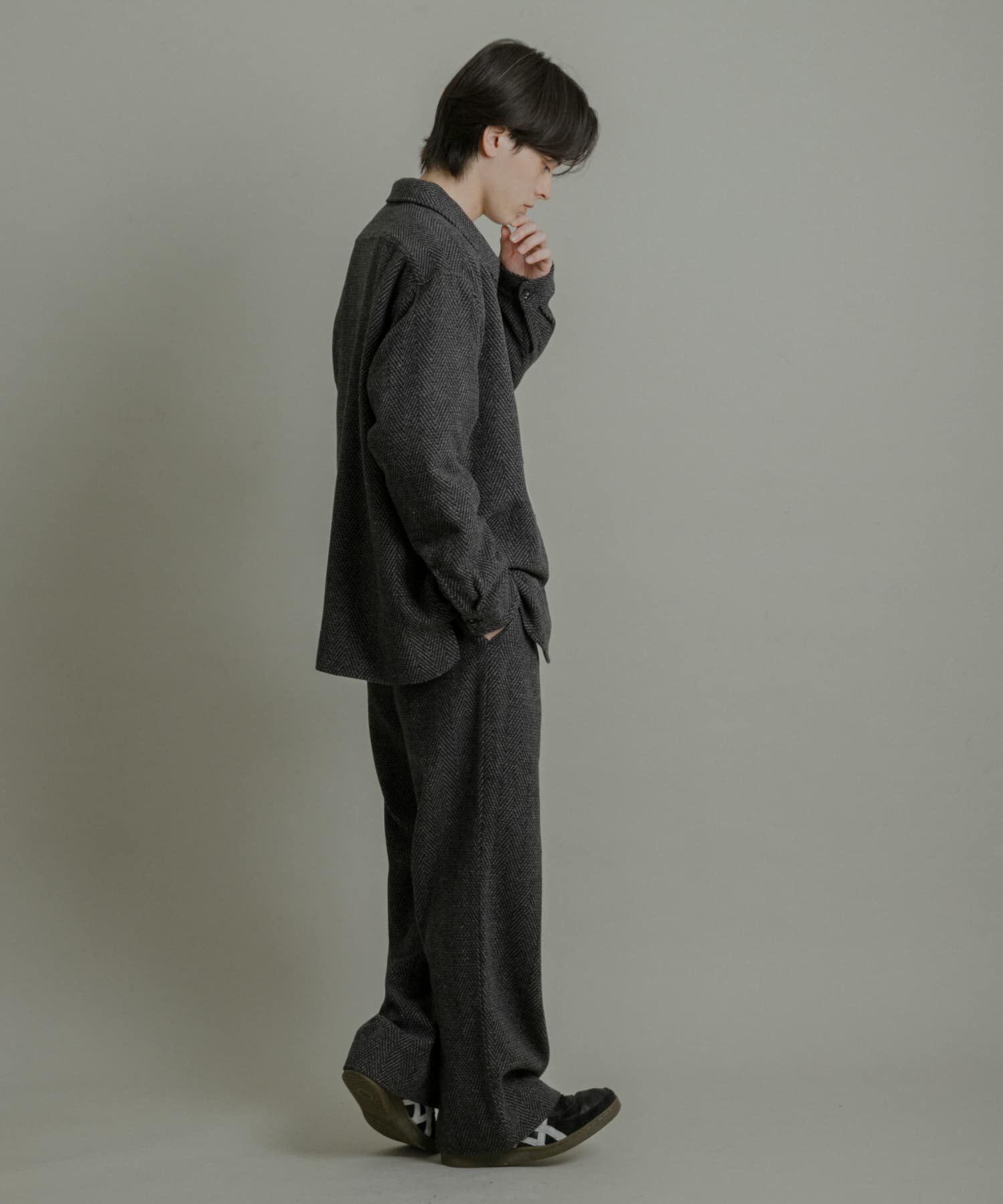 SENSE OF PLACE by URBAN RESEARCH「スライバーライクヘリンボーンワイドパンツ」|その他|