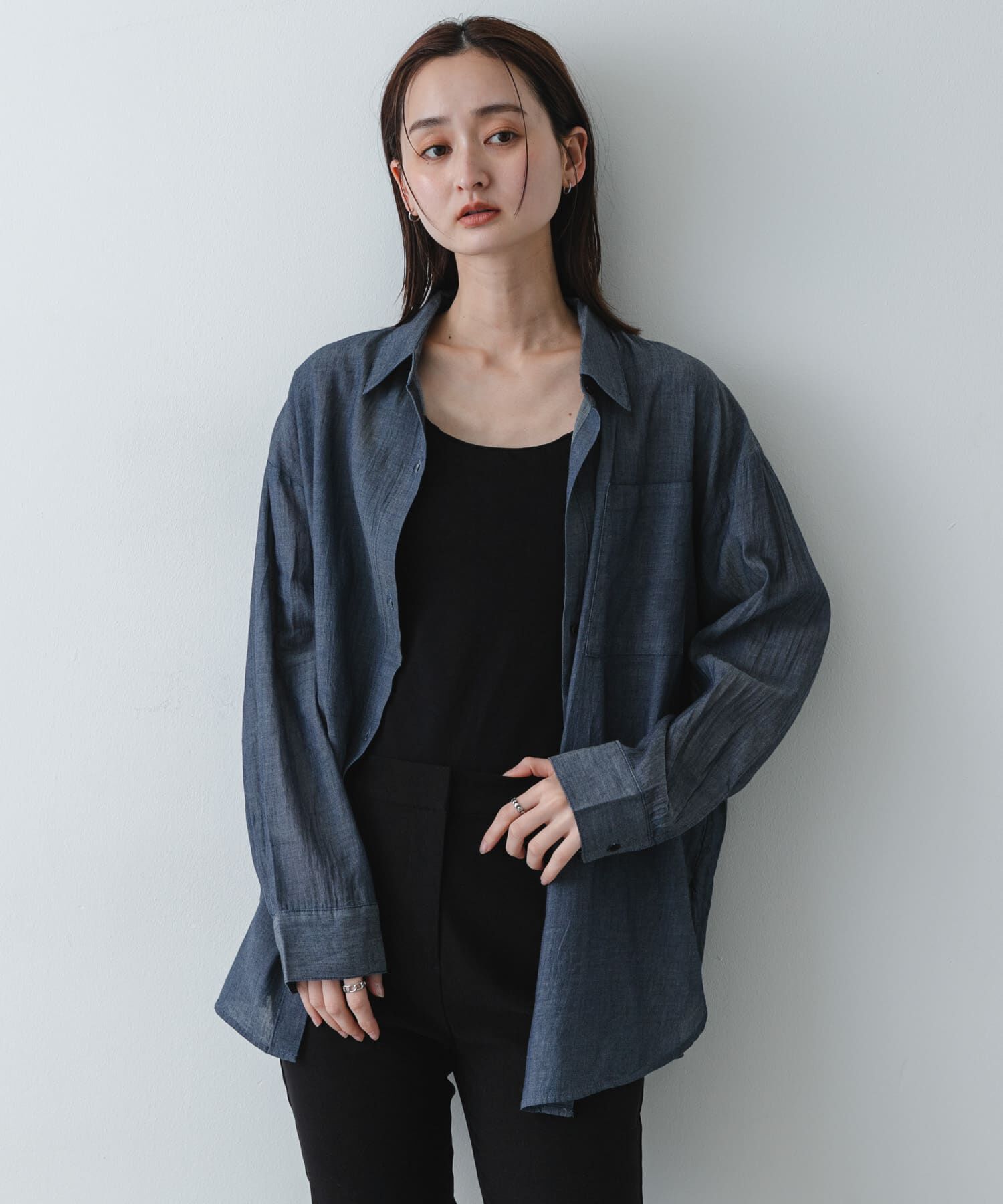 SENSE OF PLACE by URBAN RESEARCH「ポケットツキシアーデニムシャツ」|シャツ・ブラウス|