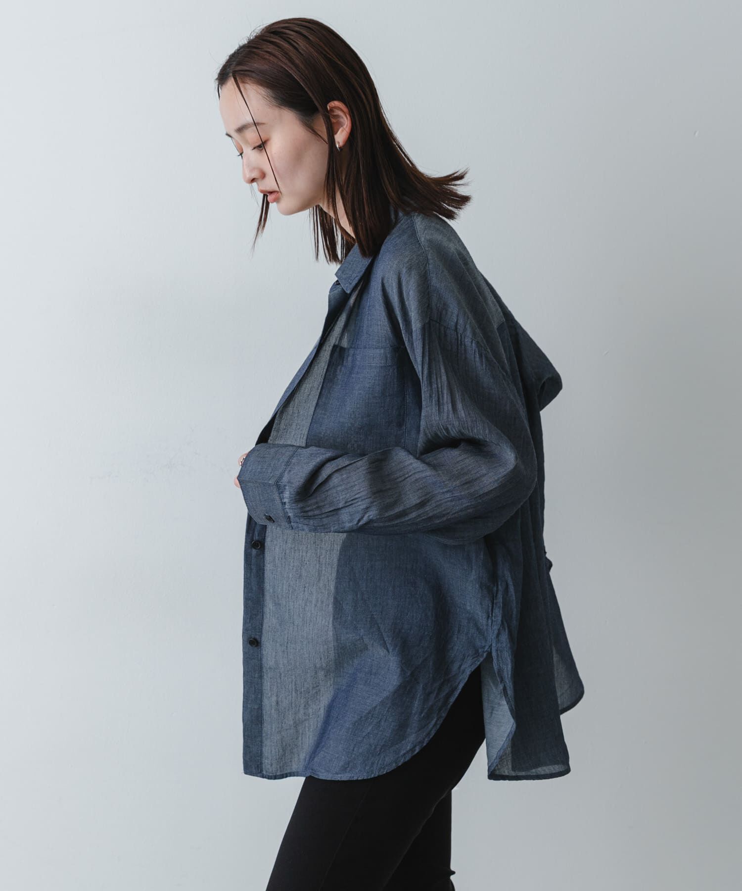 SENSE OF PLACE by URBAN RESEARCH「ポケットツキシアーデニムシャツ」|シャツ・ブラウス|