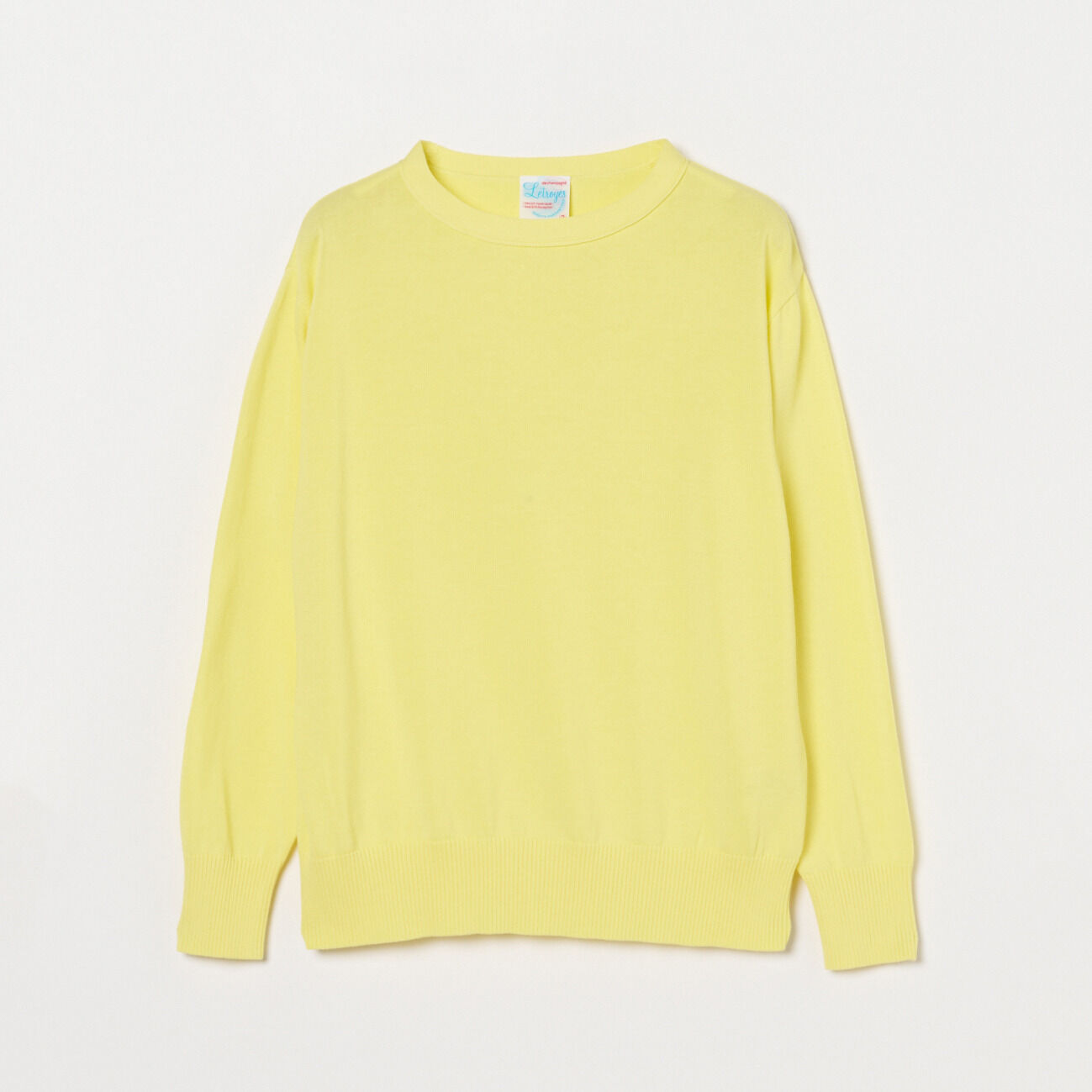  「Letroyes TOMAS (CREW NECK)」|ニット・セーター|イエロー