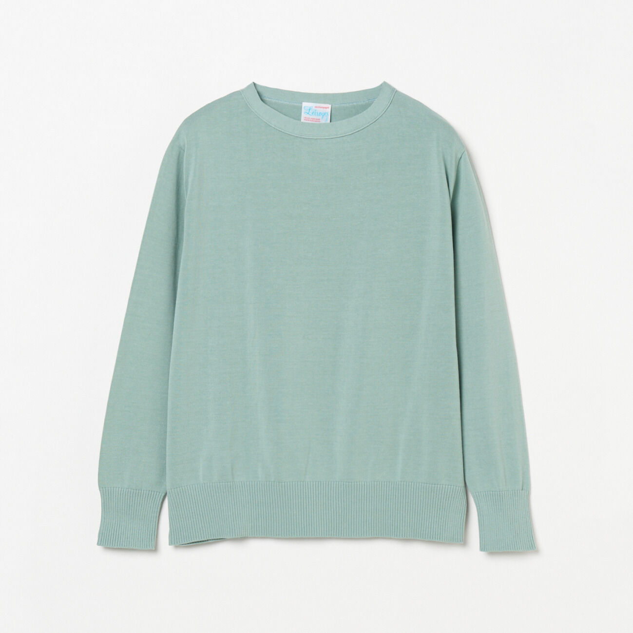  「Letroyes TOMAS (CREW NECK)」|ニット・セーター|ライトグリーン