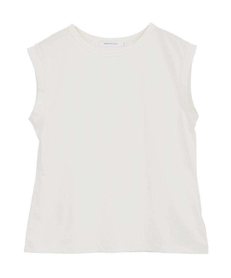 AMERICAN HOLIC「【2点セット】チュールキャミ+ノースリーブT」|Tシャツ・カットソー|