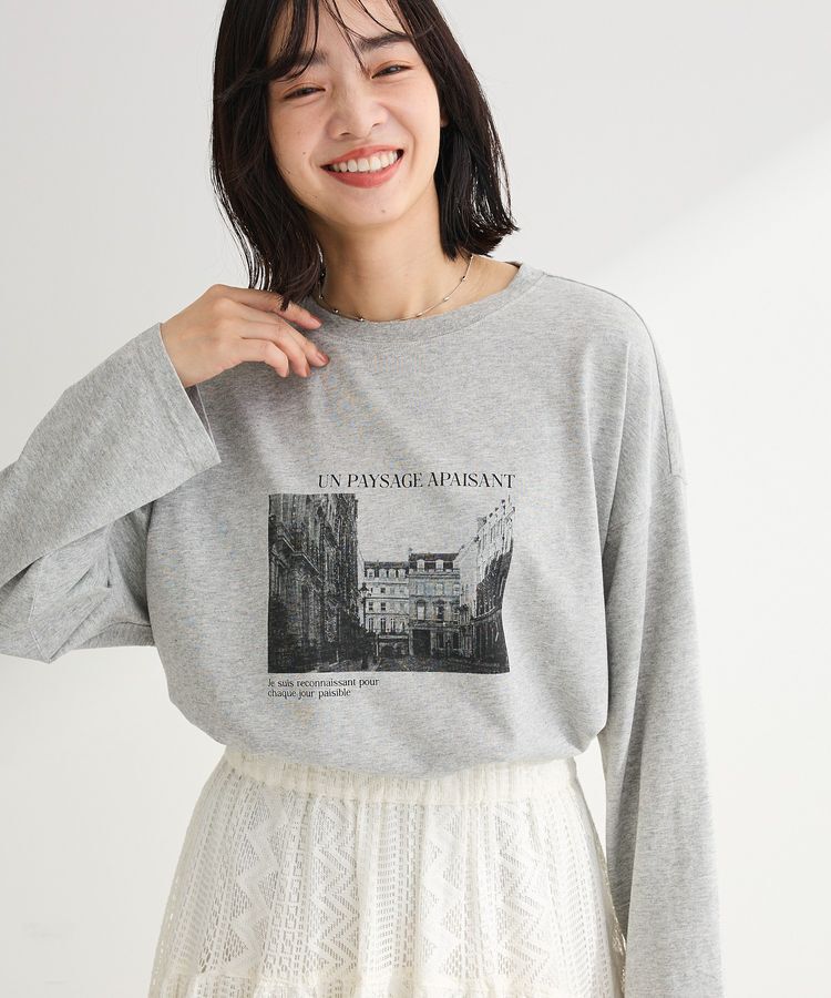Green Parks「アソートロゴ長袖TEE」|Tシャツ・カットソー|B