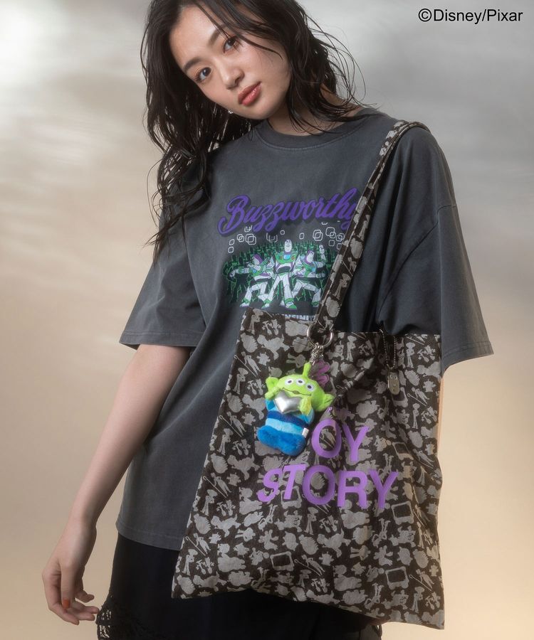 Green Parks「トイストーリー/デニムバッグ」|トートバッグ|Black