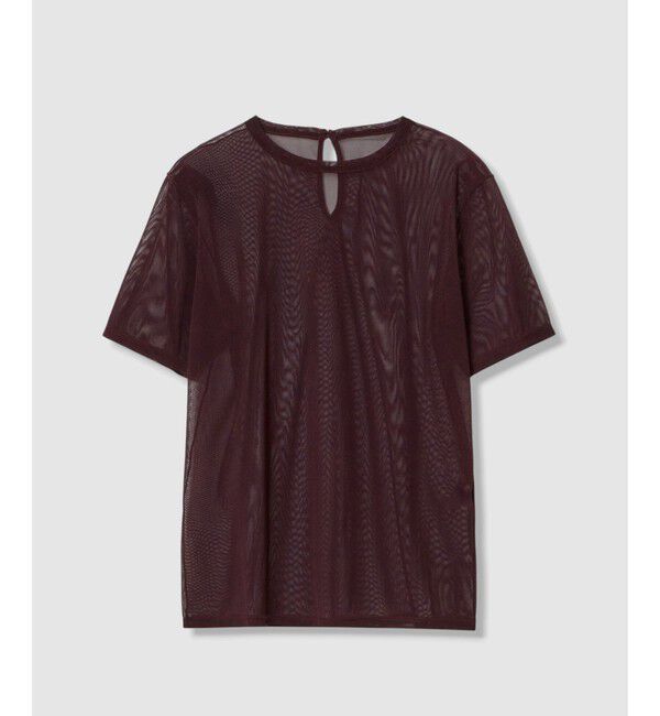 LOULOU WILLOUGHBY「【LOULOU WILLOUGHBY】ボウタイツキチュールトップス」|Tシャツ・カットソー|