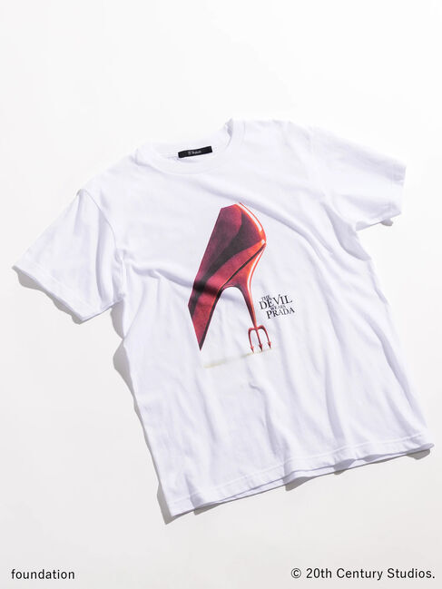 Te chichi「【プラダを着た悪魔】ヒールTシャツ」|Tシャツ・カットソー|ホワイト