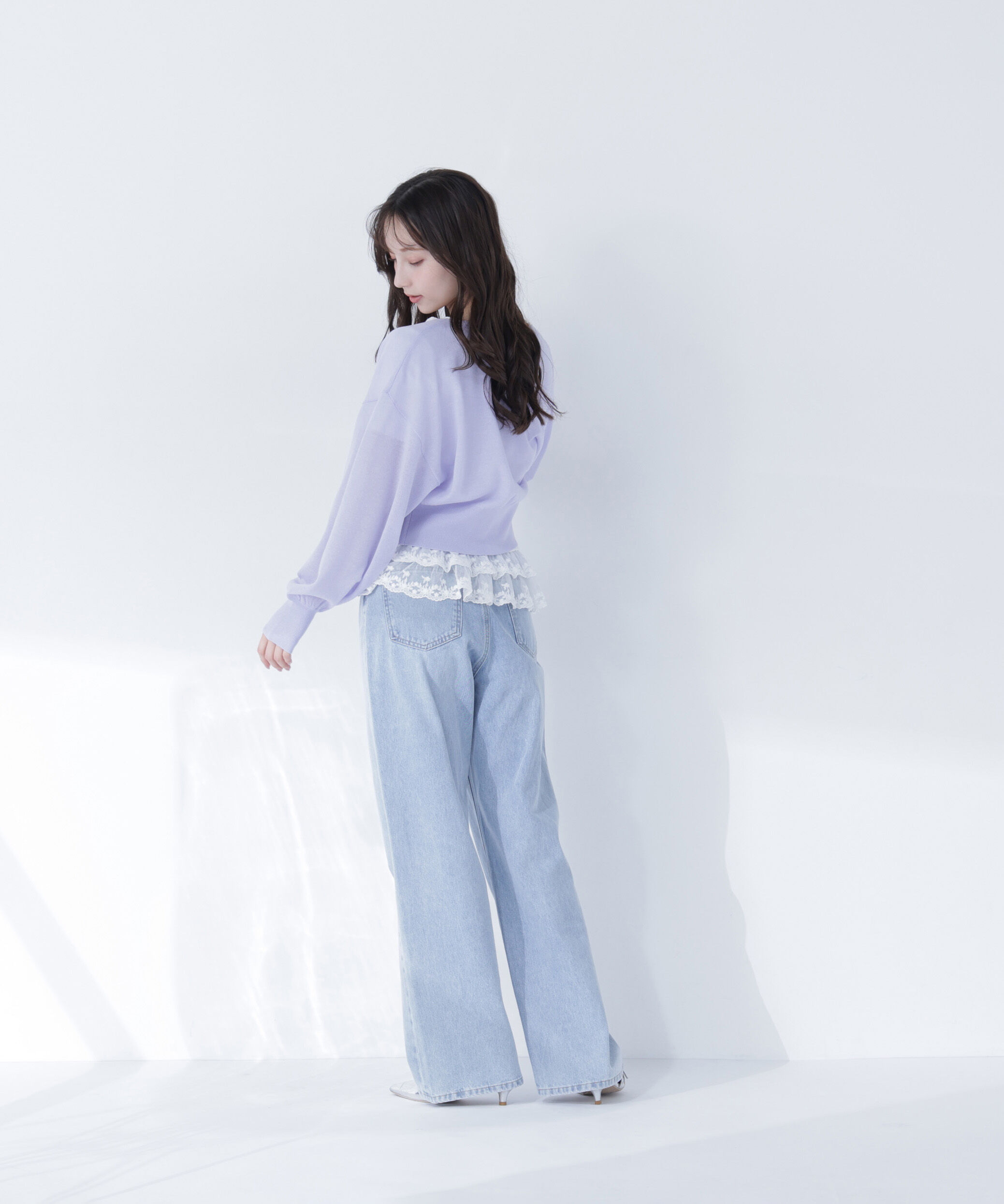  「〈ちょうど、いい服〉さらりと、涼しげ麻混カーディガン」|ニット・セーター|