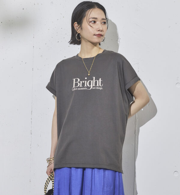Doux archives「フレンチスリーブプリントＴｅｅ【Ｂｒｉｇｈｔ】」|タンクトップ|