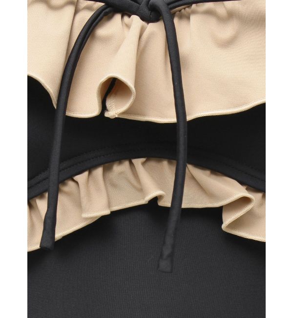 RESEXXY「【swimwear】フリルデザインワンピース」|コンビネゾン|