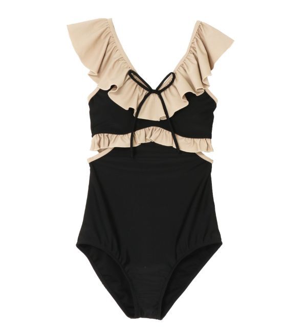 RESEXXY「【swimwear】フリルデザインワンピース」|コンビネゾン|
