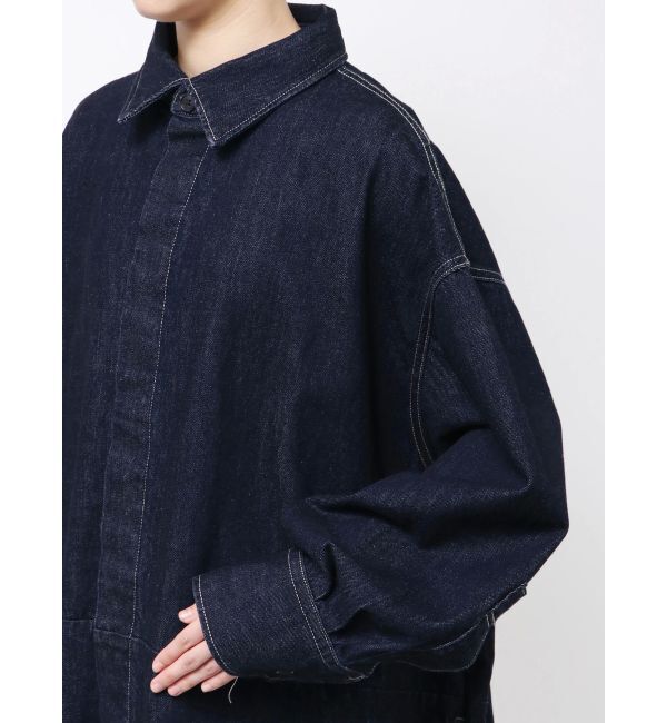 Ungrid「【Htage】ビッグシルエットデニムシャツ」|シャツ・ブラウス|