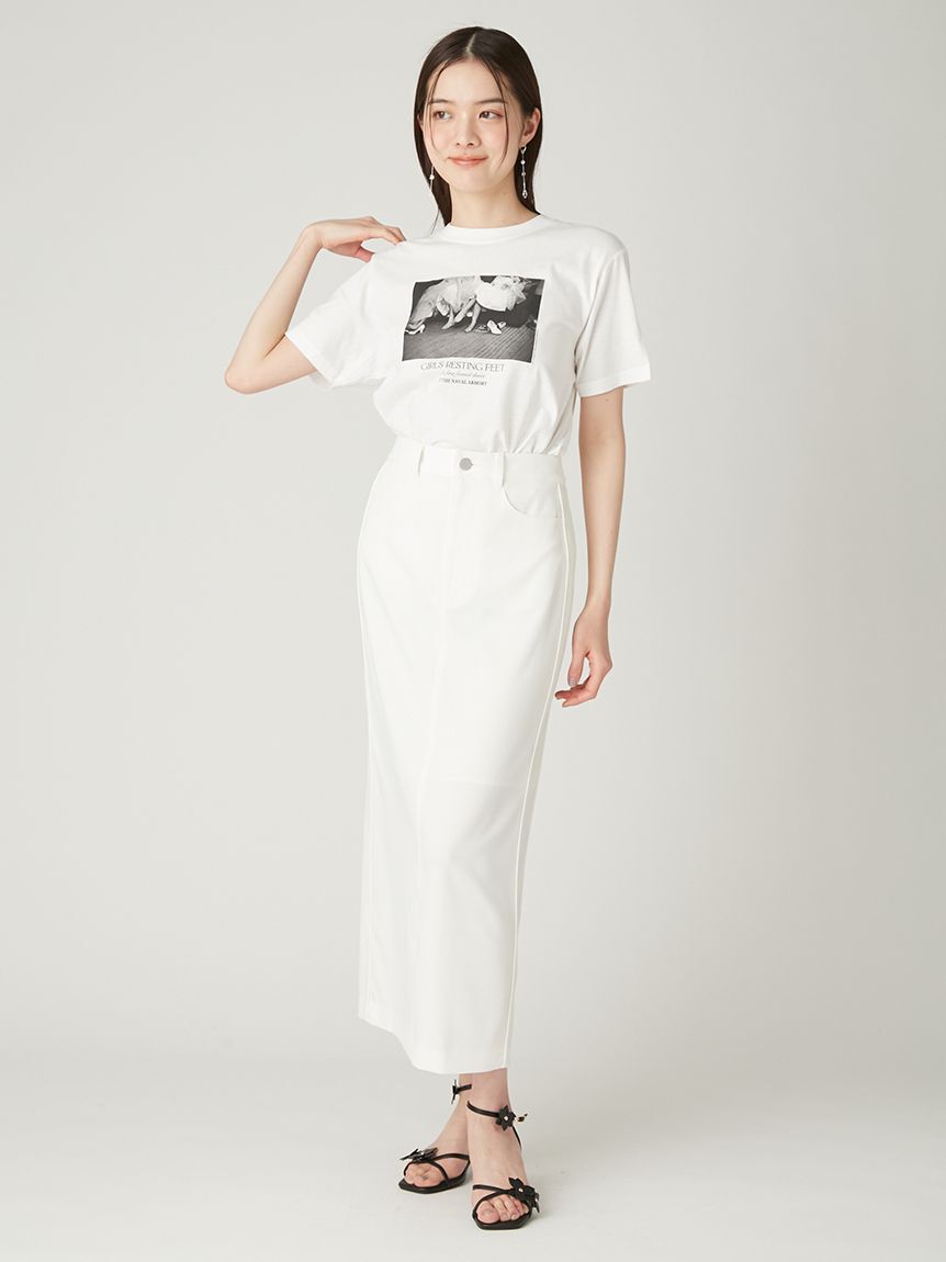 FRAY I.D「【LIFE】フォトプリントTシャツ」|Tシャツ・カットソー|