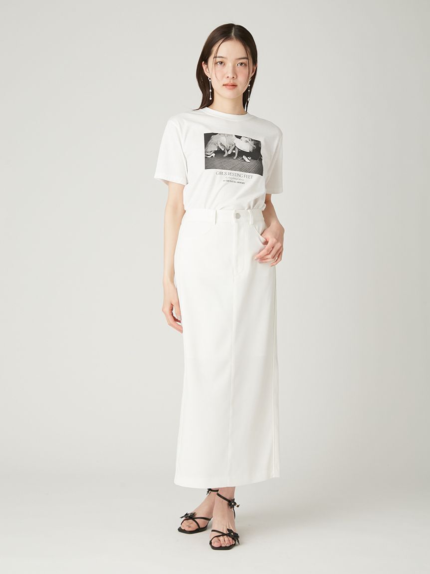 FRAY I.D「【LIFE】フォトプリントTシャツ」|Tシャツ・カットソー|