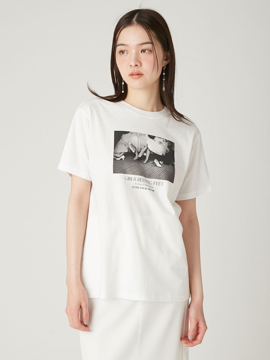 FRAY I.D「【LIFE】フォトプリントTシャツ」|Tシャツ・カットソー|
