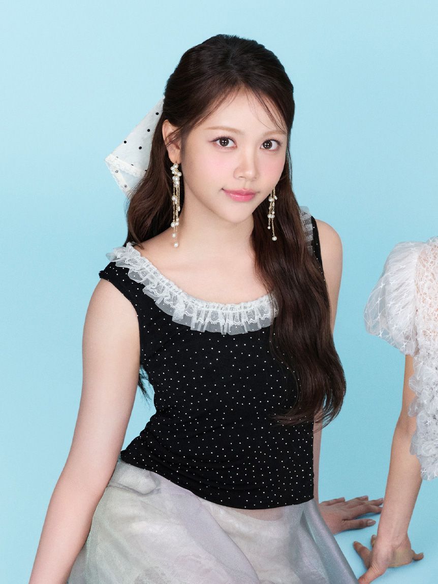 LILY BROWN「[L.B CANDY STOCK]レースタンクトップ」|タンクトップ|