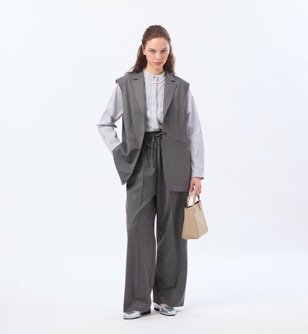 MACKINTOSH PHILOSOPHY「【Alby Easy Pants Wide(アルビーイージーパンツワイド)】ウールツイル製」|その他|