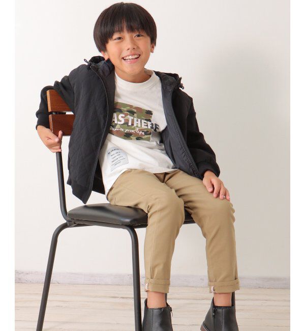 ikka kids「【親子おそろい】ブロックスジップパーカー（120~160cm）」|その他|