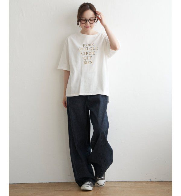 Lbc with Life「プリントロゴビッグTシャツ」|Tシャツ・カットソー|