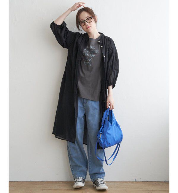 Lbc with Life「プリントロゴビッグTシャツ」|Tシャツ・カットソー|