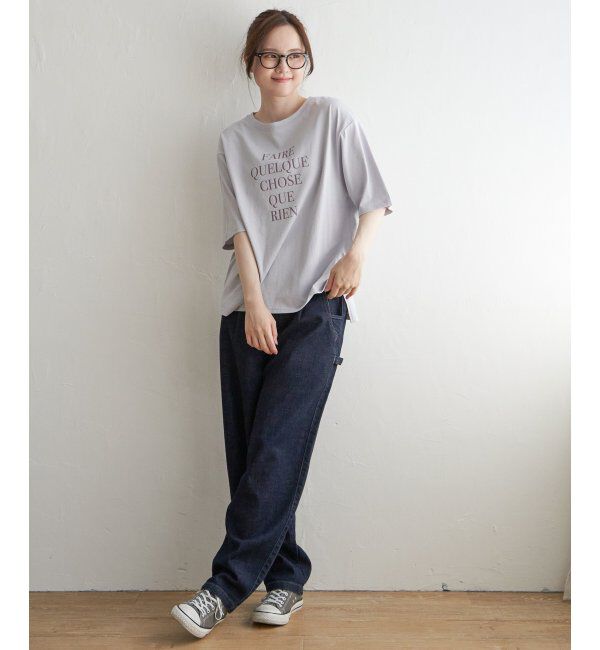 Lbc with Life「プリントロゴビッグTシャツ」|Tシャツ・カットソー|