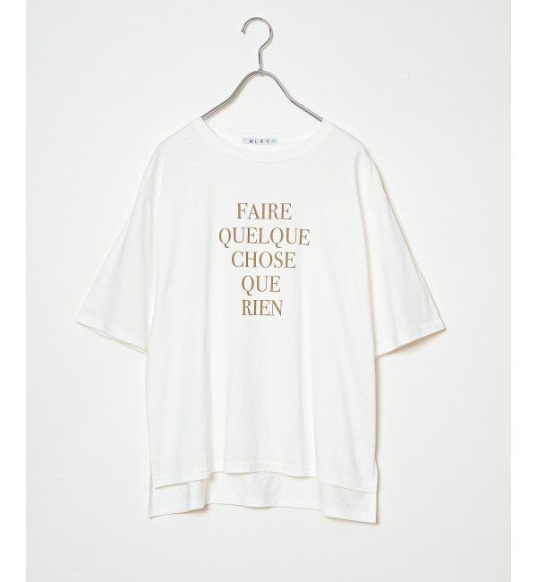 Lbc with Life「プリントロゴビッグTシャツ」|Tシャツ・カットソー|