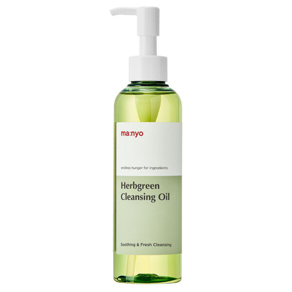  「manyo ハーブグリーンクレンジングオイル (200ml)」|クレンジング|
