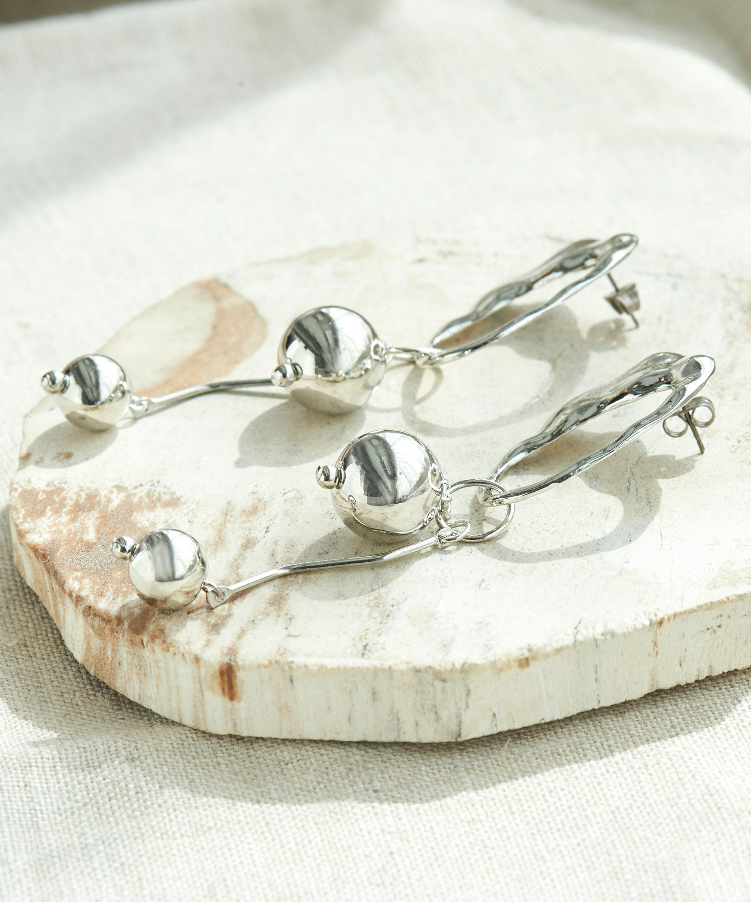 Phoebe+「【sfy】silver ornamentピアス」|ピアス|
