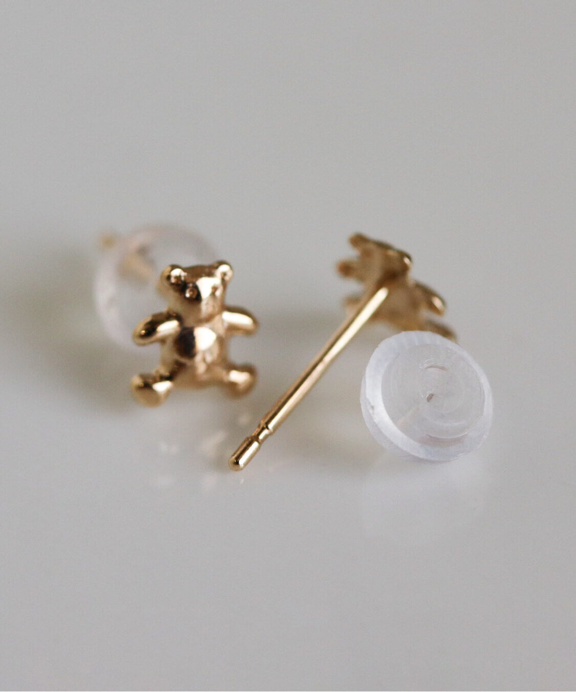  「ゴールド ベア ピアス | K10YG 〈Web限定〉」|ピアス|