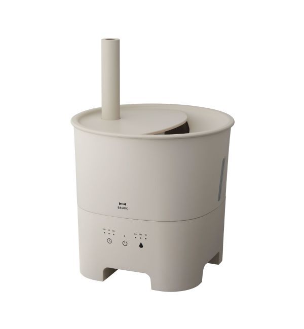 BRUNO「超音波アロマ加湿器POT MIST」|電化製品|グレージュ