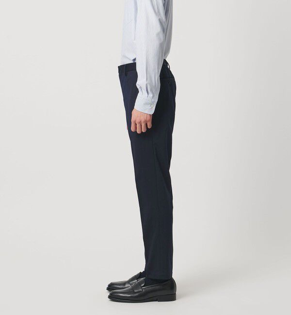 UNITED ARROWS「モックロディ ノープリーツ パンツ UA COZY ウォッシャブル ストレッチ」|テーラードジャケット|