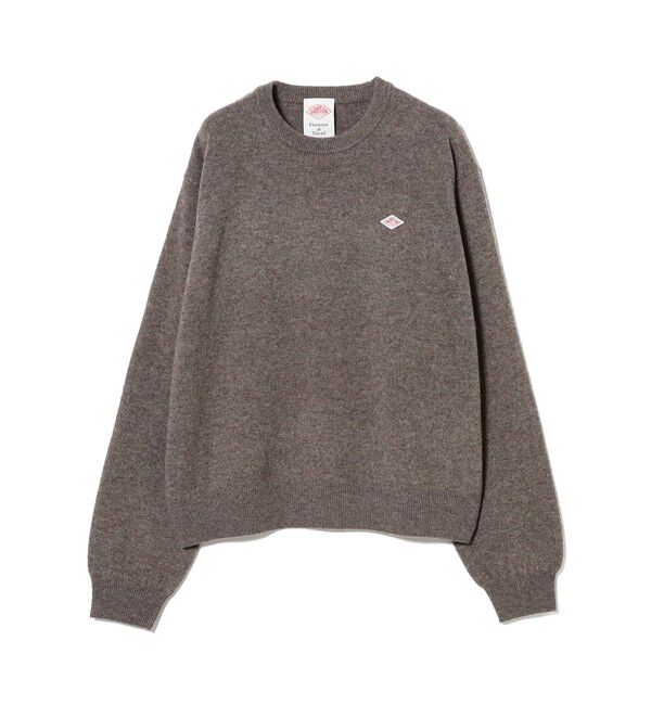 Ray BEAMS 「DANTON / WOMEN'S LAMBSWOOL CREW NECK KNIT PULLOVER」|ニット・セーター|150_TAUPE