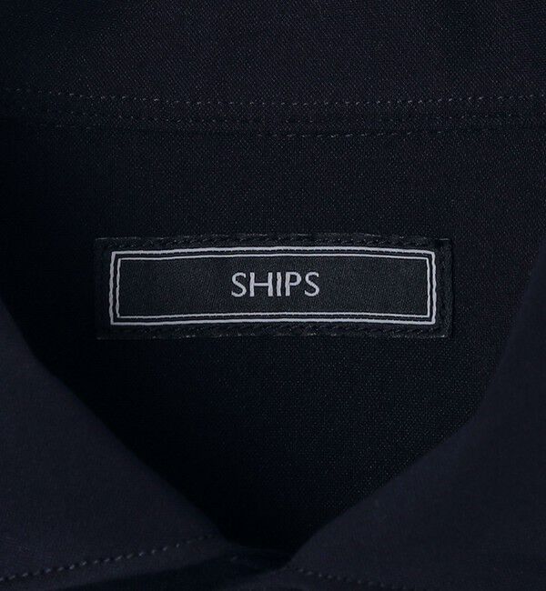 SHIPS「SHIPS: ジャージー ワンピースカラー シャツ」|シャツ・ブラウス|