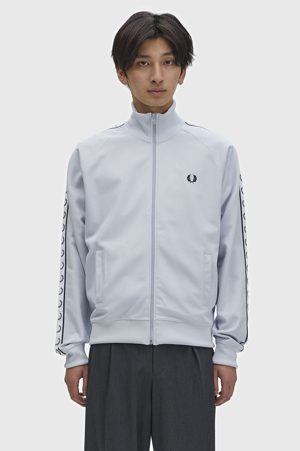 FRED PERRY 「Taped Track Jacket／フレッドペリートラックジャケット」|スウェット・ジャージ|