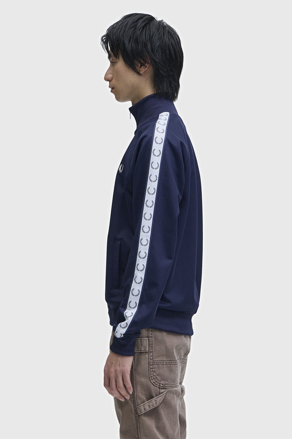 FRED PERRY 「Taped Track Jacket／フレッドペリートラックジャケット」|スウェット・ジャージ|