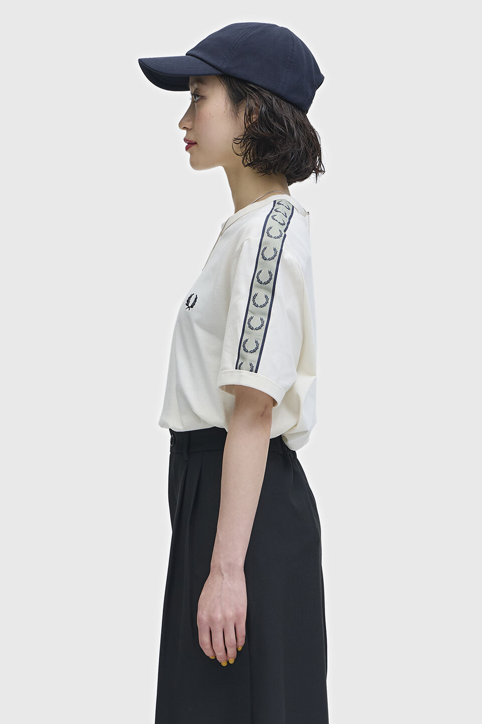 FRED PERRY 「Contrast Tape Ringer T-Shirt／コントラストテープリンガーTシャツ」|Tシャツ・カットソー|