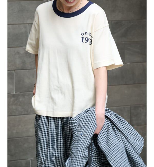 OUTDOOR PRODUCTS Usual Things「Rational Girl コットンフライスリンガーTEE」|Tシャツ・カットソー|