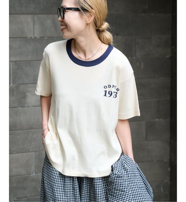 OUTDOOR PRODUCTS Usual Things「Rational Girl コットンフライスリンガーTEE」|Tシャツ・カットソー|