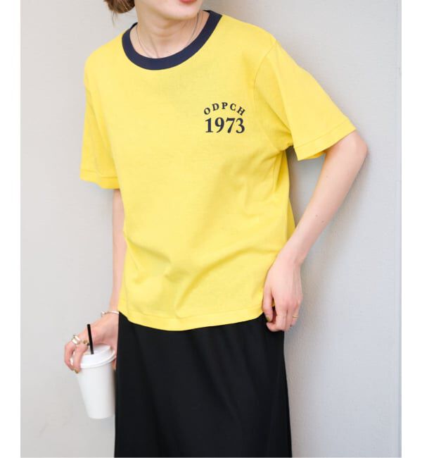 OUTDOOR PRODUCTS Usual Things「Rational Girl コットンフライスリンガーTEE」|Tシャツ・カットソー|