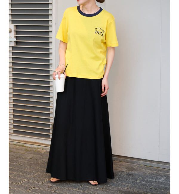 OUTDOOR PRODUCTS Usual Things「Rational Girl コットンフライスリンガーTEE」|Tシャツ・カットソー|