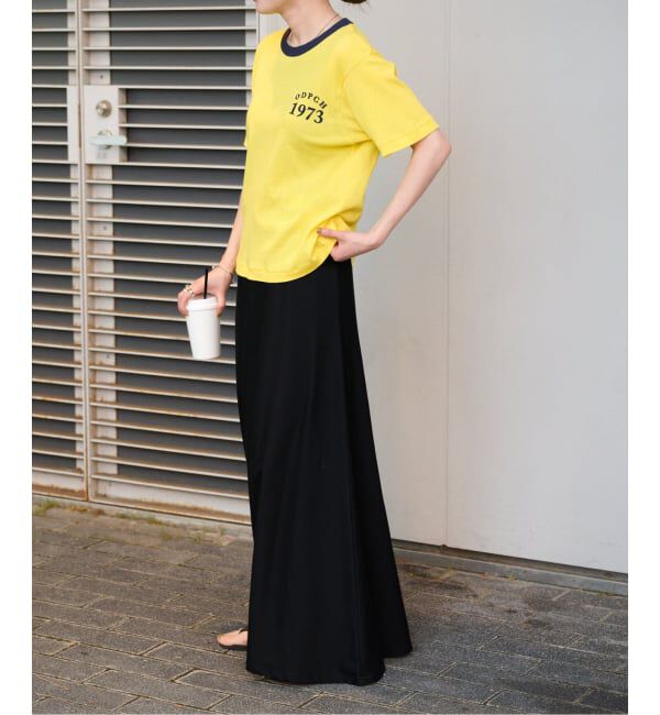 OUTDOOR PRODUCTS Usual Things「Rational Girl コットンフライスリンガーTEE」|Tシャツ・カットソー|