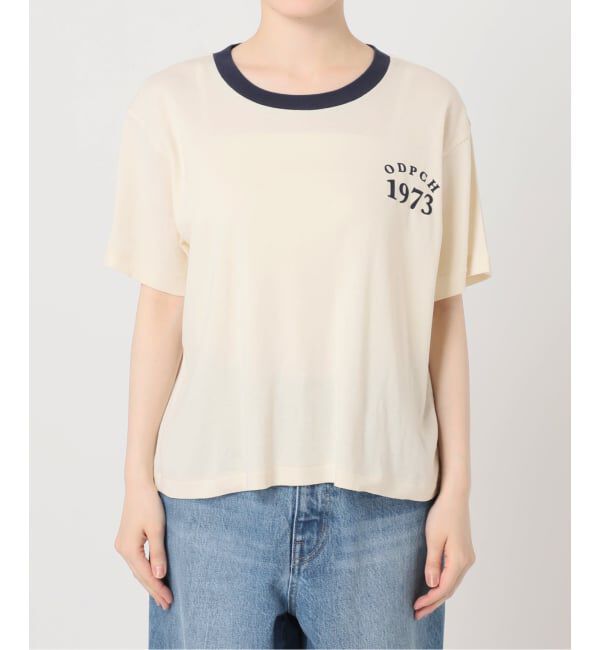 OUTDOOR PRODUCTS Usual Things「Rational Girl コットンフライスリンガーTEE」|Tシャツ・カットソー|