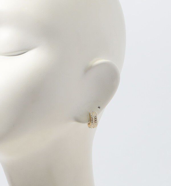 TOMORROWLAND GOODS「Kenneth Jay Lane Pearl Pave Huggies ピアス」|ピアス|