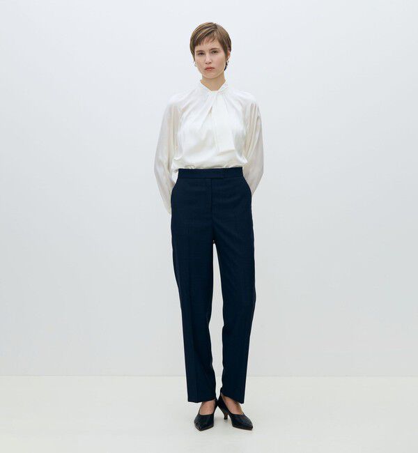 TOMORROWLAND collection「ZELANDER NATURAL STRETCH ストレートパンツ」|スラックス|