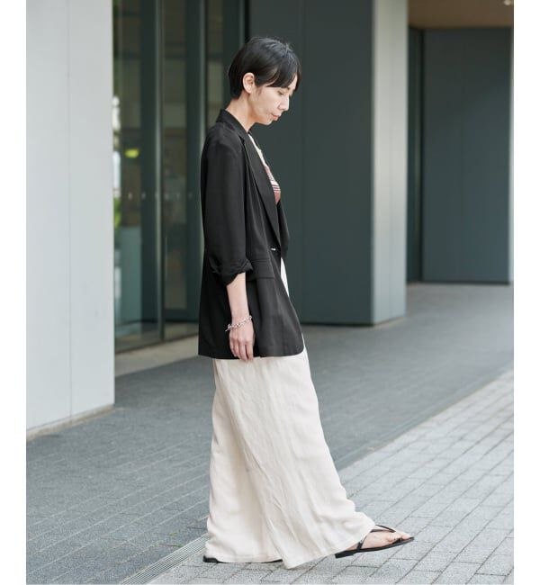 VERMEIL par iena「《手洗い可》トリアセリネンパンツ」|その他|